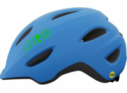 Giro Dětská helma Junior GIRO SCAMP MIPS, matně modrá, limetková, velikost XS (45-49 cm) (NOVINKA)