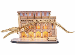 Cubicfun ZÁBAVNÉ 3D LED PUZZLE MUZEUM MODRÁ VELRYBA