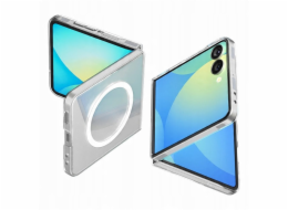 Spigen AIRSKIN MAG MAGSAFE GALAXY Z FLIP 7 KŘIŠŤÁLOVĚ ČIŘÍ/BÍLÁ