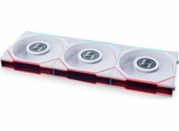 Lian Li Ventilátor Uni TL LCD 120 RGB, 3 kusy + Hub (12TLLCD3W)