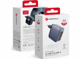 ForCell Nabíječka VT-46 1x USB-A 3x USB-C 5A