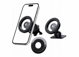 Spigen Magnetický držák MFT13 MAGSAFE na palubní desku a větrací otvor do auta, černý