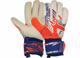 Reusch Brankářské rukavice Attrakt Solid bílo-oranžové 5570516 2500 10.5