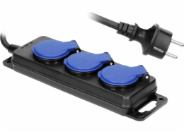 Orno OR-AE-13158 prodlužovací kabel 3 zásuvky 5 m černý (OR-AE-13158/5M)