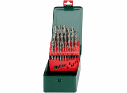 Metabo Sada válcových vrtáků HSS 1,5 2 7 4,5 4 5,5 5 1 3 2,5 3,5 6 10 10,5 11 11,5 12 12,5 13 6,5 7,5 8 8,5 9 9,5 mm (627154000)