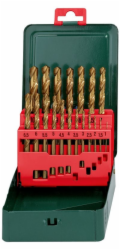 Metabo Sada válcových vrtáků do kovu HSS 1,5 2 7 4,5 4 5,5 5 1 3 2,5 3,5 6 10 6,5 7,5 8 8,5 9 9,5 mm (627156000)