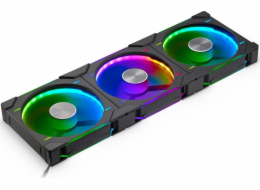 Phanteks D30-120 D-RGB Standardní 3dílný ventilátor (PH-F140D30_DRGB_PWM_BK01_3P)