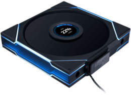 Lian Li UNI FAN TL LCD Wireless Lüfter, ARGB, PWM - 140 mm, černá