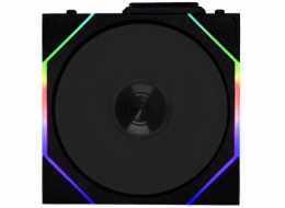 Lian Li Bezdrátový ventilátor UNI FAN TL, ARGB, PWM - obrácená čepel, 120 mm, černá