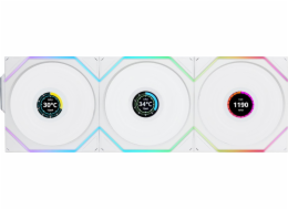 Lian Li Ventilátor UNI FAN TL Wireless LCD 120, 3 kusy, bílý (12TLLCD1W3W)