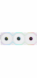Lian Li Ventilátor UNI FAN TL Wireless LCD 120, 3 kusy, bílý (12TLLCD1W3W)