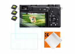 K&F 3x Sada 9hodinových ochranných skel na displej pro Sony Nex 7, Nex 6, 6l, 5, Nex 3n, A6600 / Concept / Sku.2199