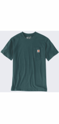 Carhartt Tričko Dearborn Relax Pocket Greenstone