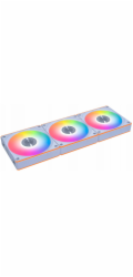 Lian Li Bezdrátový levý ventilátor UNI FAN CL, balení po 3 kusech, 120 mm, weiLian Li UNI FAN CL bezdrátový levý ventilátor, balení po 3 kusech, 120 mm, wei