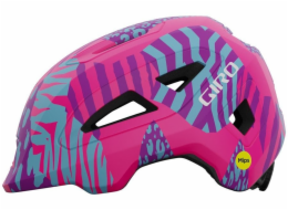 Giro Dětská helma SCAMP II MIPS Velikost helmy: XS (45-49 cm), Vyberte barvu: Matná růžová se zvířecími motivy