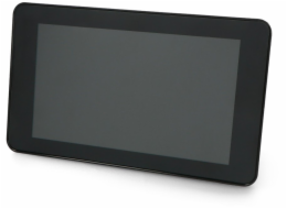 Multicomp Pouzdro pro Raspberry Pi 4B a 7 Pro s dotykovou obrazovkou - černé
