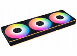Lian Li UNI FAN CL Bezdrátový ARGB PWM 120mm černý ventilátor 3 ks a ovladač (12CL1W3B)