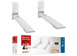 Barkan Nástěnný držák do mikrovlnné trouby 29-42 cm bílý