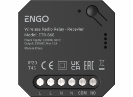 ENGO ETR-868 Bezdrátové relé EngoLink, ovládané rádiově, 868 MHz, 230V
