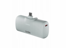 SBS Mobile SBS EcoPower 5000 mAh 10W s vestavěným portem USB-C, šedá