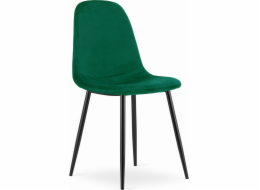Leobert Židle COMO - tmavě zelený samet x 1