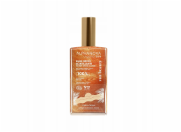 Alphanova Sun Beauty, organický suchý olej s efektem zářivého opálení, zesilovač opálení, 100 ml