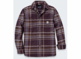 Carhartt Košile Midweight Pleid TMAVĚ SE Flanel