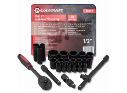 Forcekraft Sada nářadí 1/2 26dílná (8-36 mm) (6hranná)