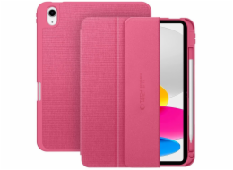 4kom.pl Plátěné pouzdro Tech-Protect SmartCase Pen pro Apple iPad 10.9 2022 / 11 2025, purpurová, růžová