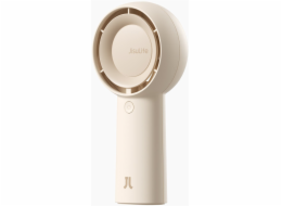 Jisulife ruční ventilátor Life5 Plus 4000mAh přenosný mini ventilátor USB - béžový