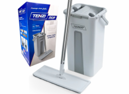 Tenzi plochý mop se ždímačkou - Mop s dvoukomorovým kbelíkem