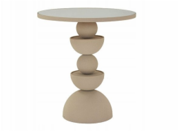 Ferretti Konferenční stolek se zrcadlovou deskou DUNE, O 45 cm