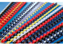 Argo plastové hřbety 14mm modré 100 ks/balení