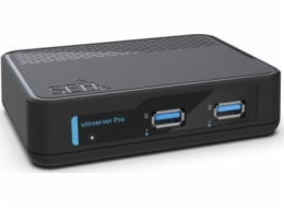 SEH Tiskový server Utnserver Pro Tiskový server Ethernet LAN Černá