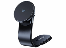Wozinsky Magnetický držák do auta WCZ2Y2S s 15W indukční nabíječkou MagSafe do kokpitu - černý