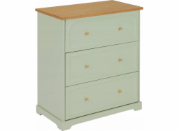 Atmosphera Komoda MOHEA, šalvějová, 72 x 39 x 81 cm