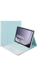 Strado Pouzdro s Bluetooth klávesnicí a touchpadem pro Galaxy Tab A9 Plus (modré)