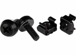 StarTech Sada šroubů/podložek/matic M5 x 12 mm - 100 sad, černá (CABSCREWM52B)