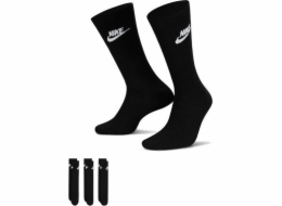 Nike Dlouhé ponožky Sportswear Everyday Essential černé, velikost 36 - 39