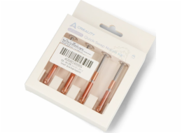 Creality Sada trysek Unicorn s rychlou výměnou pro 3D tiskárny Creality - 0,4 mm/0,6 mm/0,8 mm - filament 1,75 mm - 4 ks