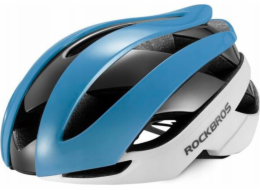 RockBros Univerzální nastavitelná cyklistická helma velikost L modrobílá ROCKBROS