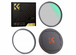 K&F Sada 3 polarizačních filtrů v jednom, magnetický kroužek, krytka, 82 mm / Sku.1708