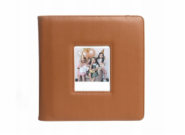 LoveInstant Fotoalbum pro 288 Fuji Instax Wide 400 / 300 / Polaroid 600 / Now / Hnědá