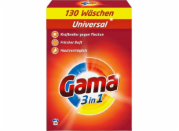 GAMA GAMA 3v1 univerzální prací prášek 130 praní 7,8 kg