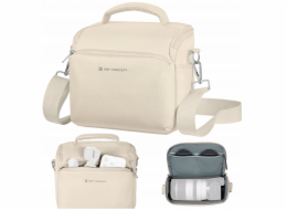 Kf Fotografická brašna, pouzdro, popruh na fotoaparát pro DSLR, dron, videokameru, gimbal K&f / 3.179v3 / béžová