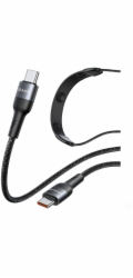 Usams Kabel SJ759 U89 100W pro rychlé nabíjení s masážním nástavcem, černý