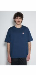 Rocket Tričko Ben Davis Heavy SS Duty s kapsou v námořnické barvě