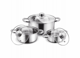 Lamart Sada hrnců s poklicemi LP1000, 6 ks, MARCHE