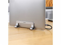 Ugreen Vertikální stojan na notebook stříbrný (20471B)