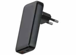 Beline Nabíječka 1x USB-C + 1x USB 65W černá (pouze hlavice) PD 3.0 + QC 3.0 BLN2CW65